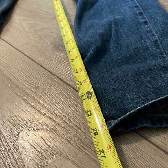 $5 SALE!! Motherhood Maternity Indigo Blue Maternity Skinny Jeans - Picture 8 of 9